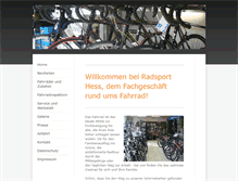 Tablet Screenshot of fahrrad-frankfurt.de